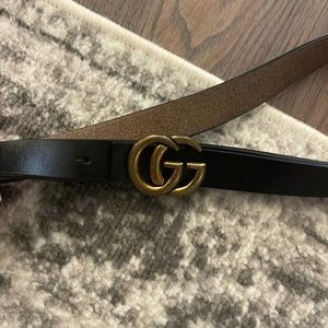 Skinny GG belt